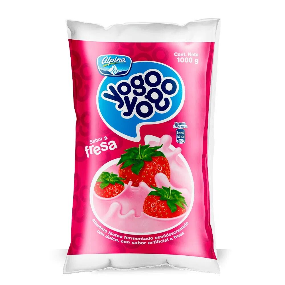 Yogo Yogo Litro Fresa