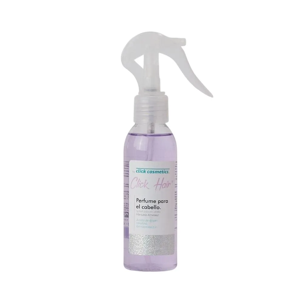 Perfume para el cabello click Hair morado