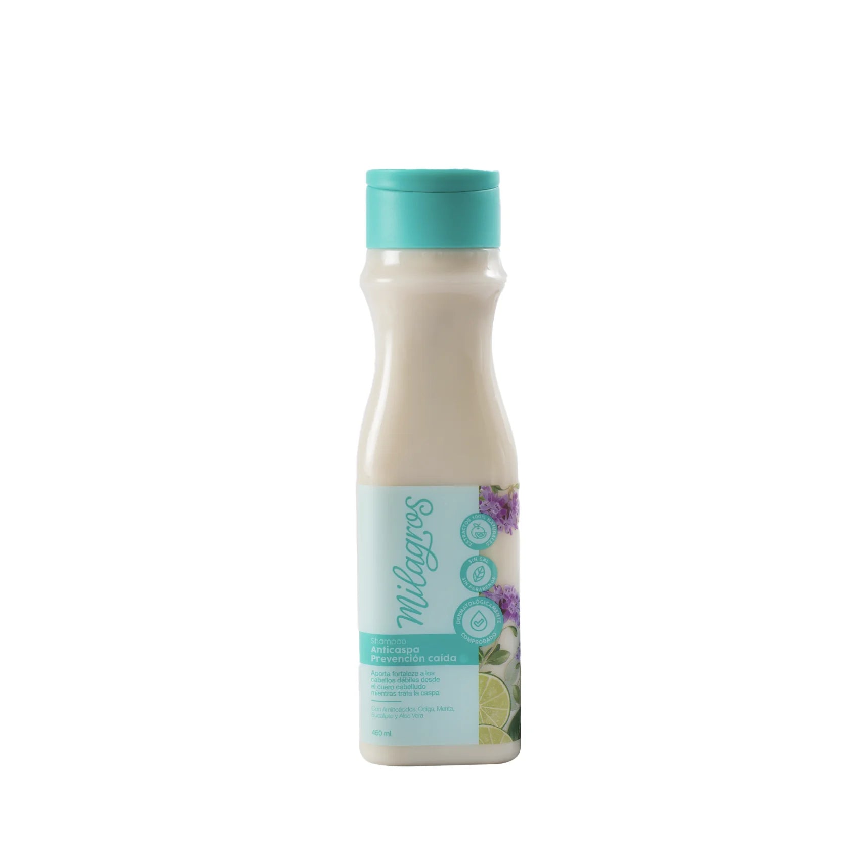 Shampoo Anticaspa Milagros 450 ml