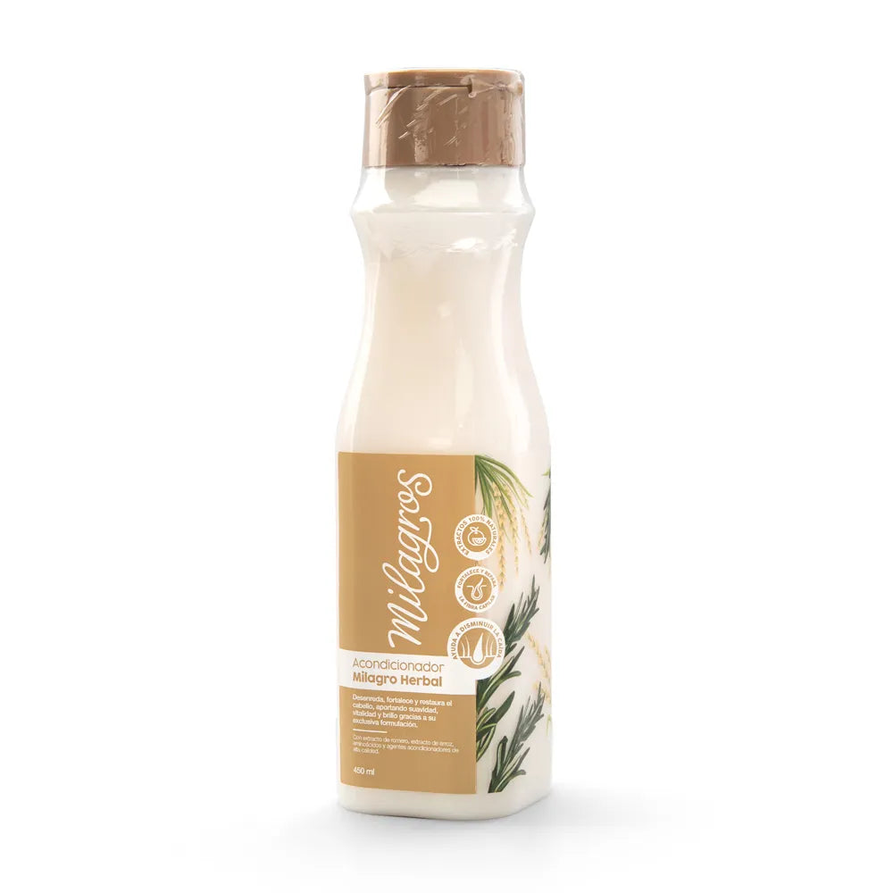 Acondicionador Milagro Herbal 450 ml