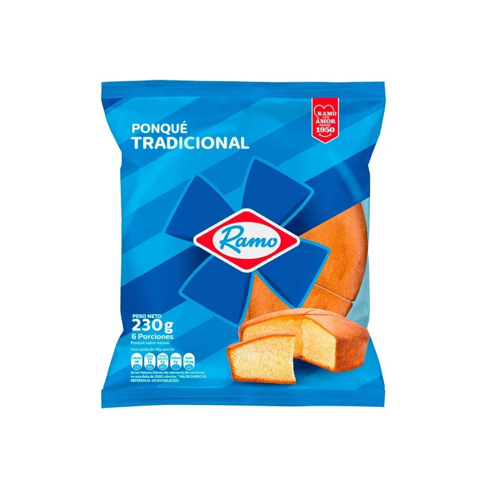 Ponque tradicional