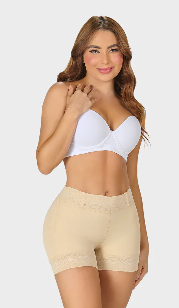 STB-0321 - Short corto MYD con talle bajo levanta glúteos