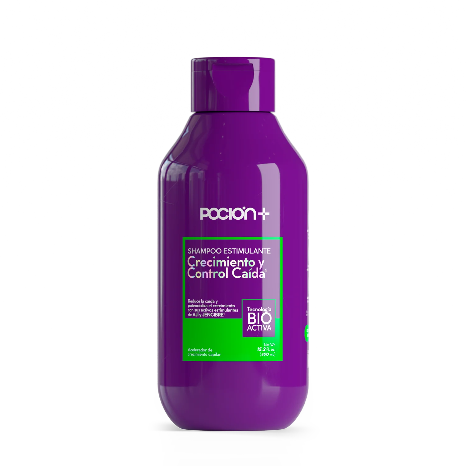 Shampoo Crecimiento y Control Caida 450 ml - Poción